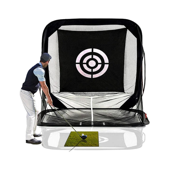 Portable Golf Practice Net, Nylon Swing Trainer for Indoor and Outdoor Use