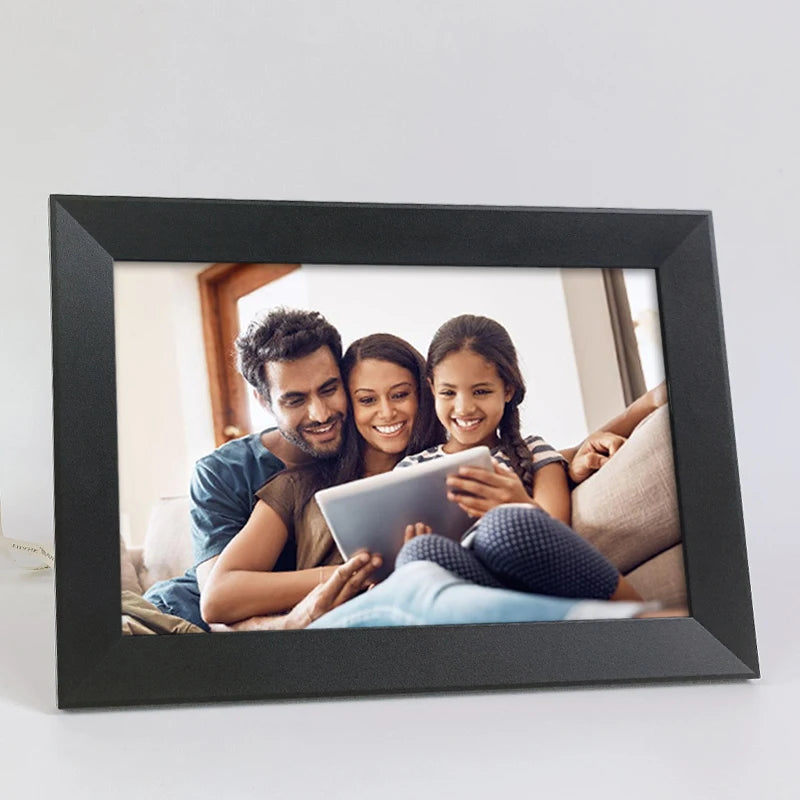 Wall Mountable 15.6 Inch Digital Photo Frame with IPS LCD Display Auto Slideshow & WiFi