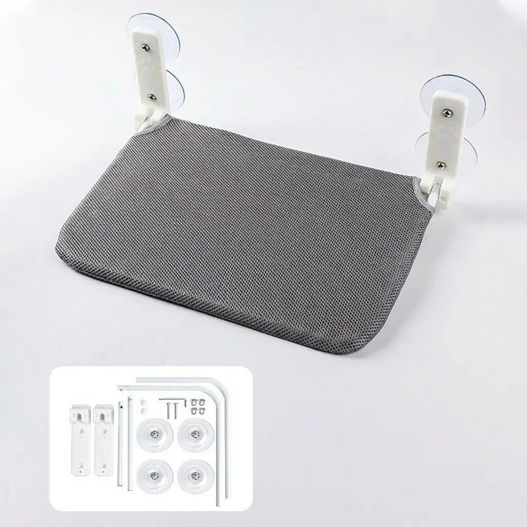 Luxury Square Winter Cat Window Perch Bed with Suction Cups Plush Hammock for Comfortable