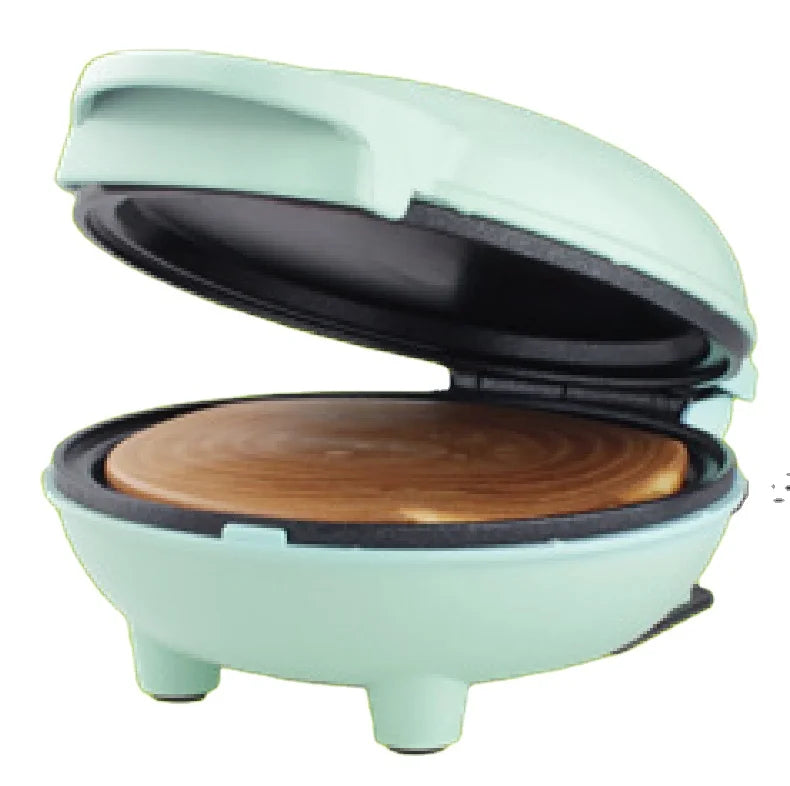 Mini Waffle Maker with Adjustable Temperature Control