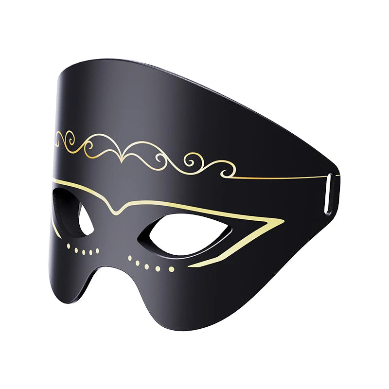 Rechargeable LED Face Mask with 460/590/630/850nm Light and Adjustable Timer