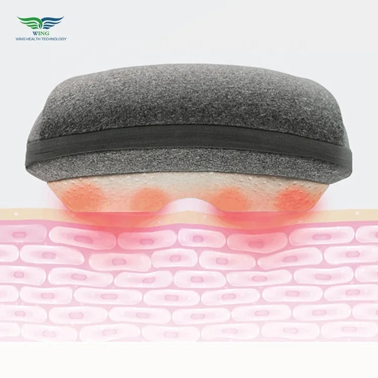 Body Relaxation Wireless Lightweight Shiatsu Pillow 3d Back Neck Massager With Infrared