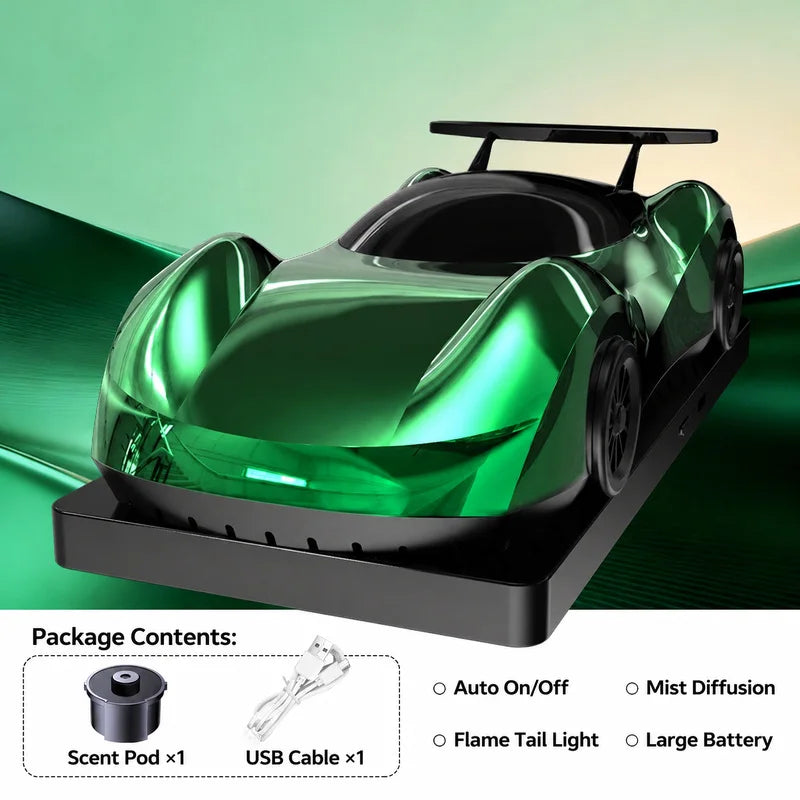 Sports-Car-Style Smart Car-Shaped In-Car Aroma Diffuser Auto-on/Off Function High-End Car