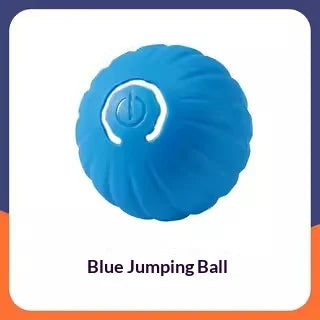 Electric Automatic Modern TPR Bite-Resistant Bouncing Ball Chew Toy