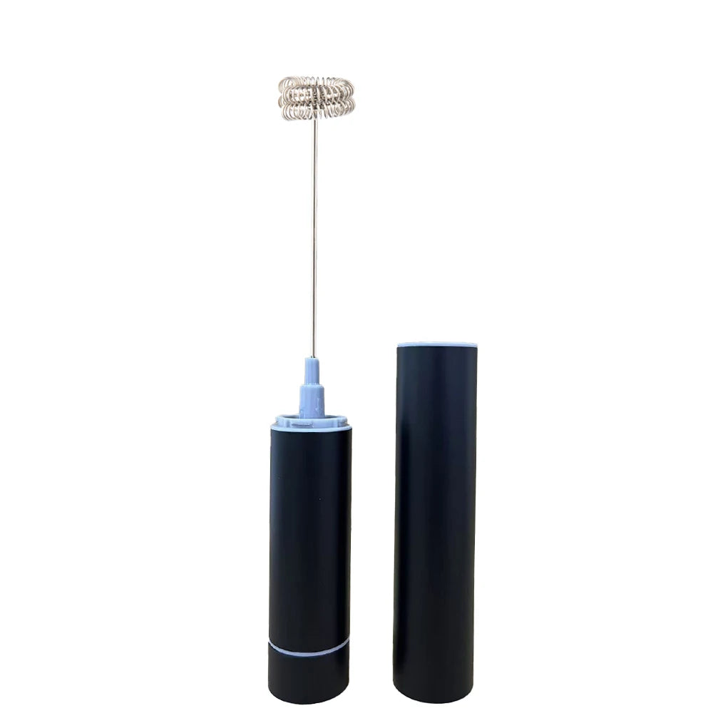 Milk Frother Rechargeable Handheld Electric Whisk Coffee Mixer With 3 Speed Adjustable