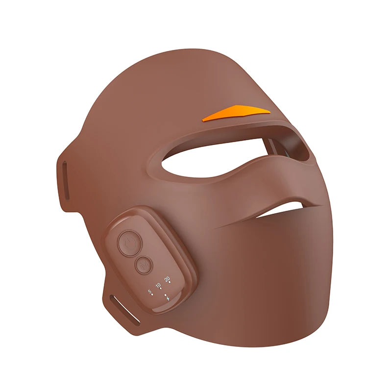 3D Ergonomic LED Face Mask with 336 LED Beads for Home Beauty Routines