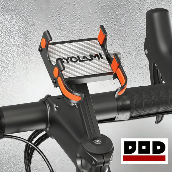 Cyclami Bike Phone Holder Mount Handlebar Phone Mount for Bike and Motorcycle for iPhone
