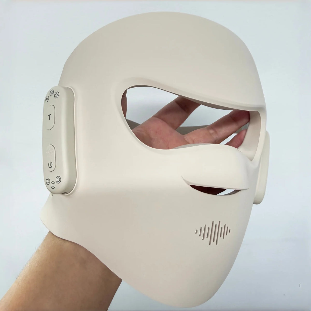 Custom Advanced Red Light Therapy Mask with 5 Photon Modes Lightweight Silicone 3D LED