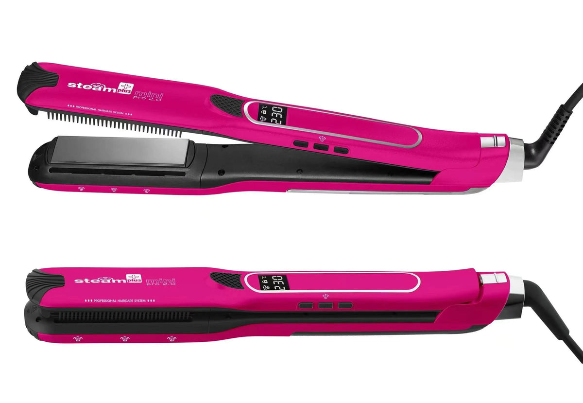 Electric Professional Fast Steam Hair Straightener Straightening Brush With Temperature