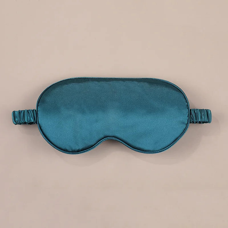 Custom Luxury 100% Silk Woven Modern Eye Mask Sleep Gift Box Pillowcase And Bedsheet Set