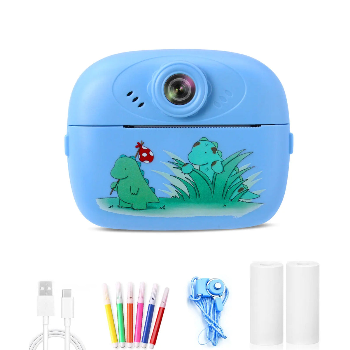 Children Gift Instant Camera Portable Mini Photo Printer Cute Camera Printer For Kids