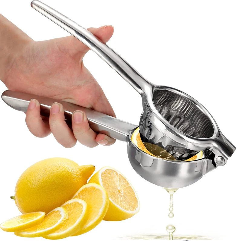 Lemon Squeezer Juicer Citrus Handheld Lemon Juicer Stainless Steel Juicer Hand Press