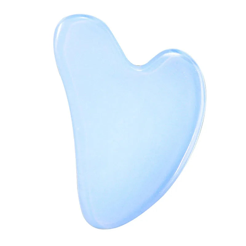 Natural Crystal Gua Sha Tool and Jade Roller Facial Massager, 15 Styles