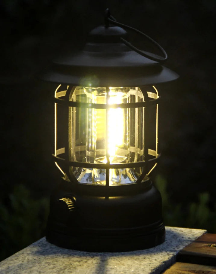 Waterproof Portable USB Rechargeable Camping Lamp Super Bright Emergency Light