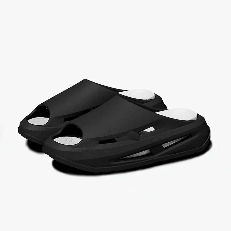 Deran Designer Custom Slippers Cloud Slides EVA Thick Sole Flat Sandals Men 'S Casual