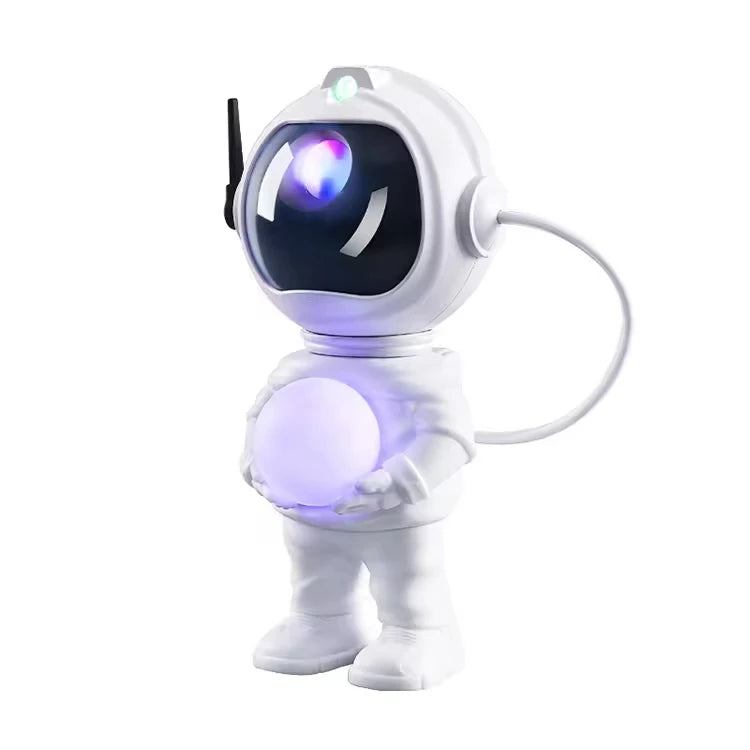 Children'S Modern ABS LED Laser Night Light Moon Starry Sky Spaceman Hotel Use Projector