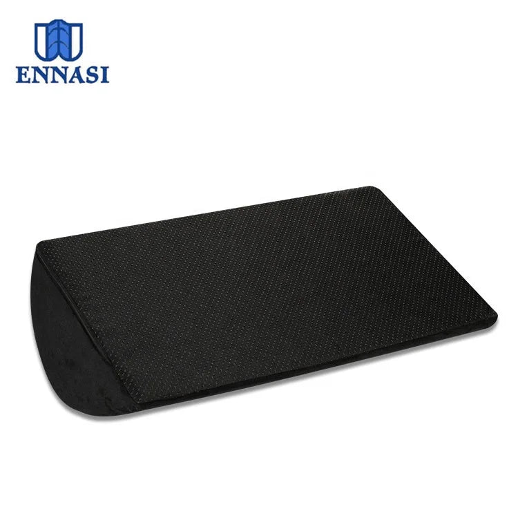 Ergonomic Non-Slip Orthopedic Foot Pillow Memory Foam Under Desk Foot Rest Cushion