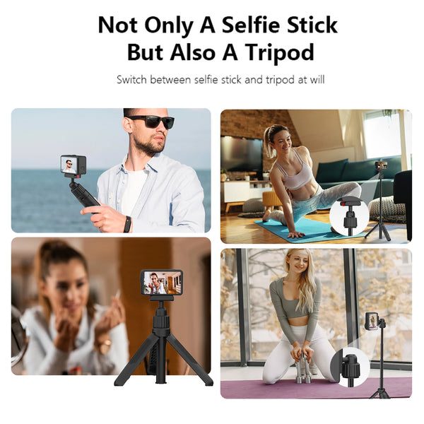 40cm Extendable Selfie Stick Tripod for DJI Osmo Action 3, 4 and 5 Pro