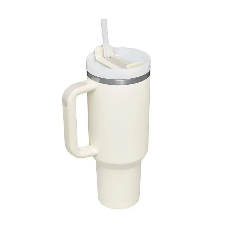 Custom Adventure H2.0 40 Oz Coffee Thermal Cup Stainless Steel Black Insulated Travel Mug