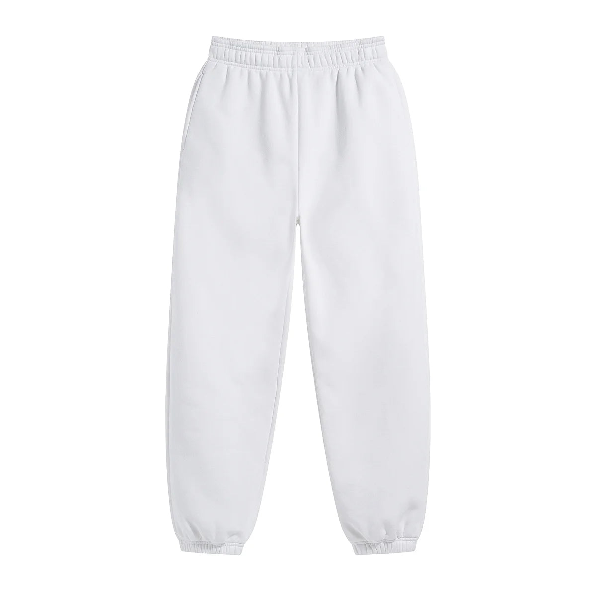 400g Custom Designed Fleece Sports Pants Lined Casual Leggings with Drawstrings