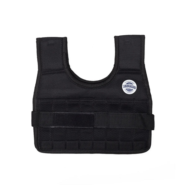 Adjustable Single-Row Weighted Vest with Steel Plates Body Weight Fitness Weight Chest