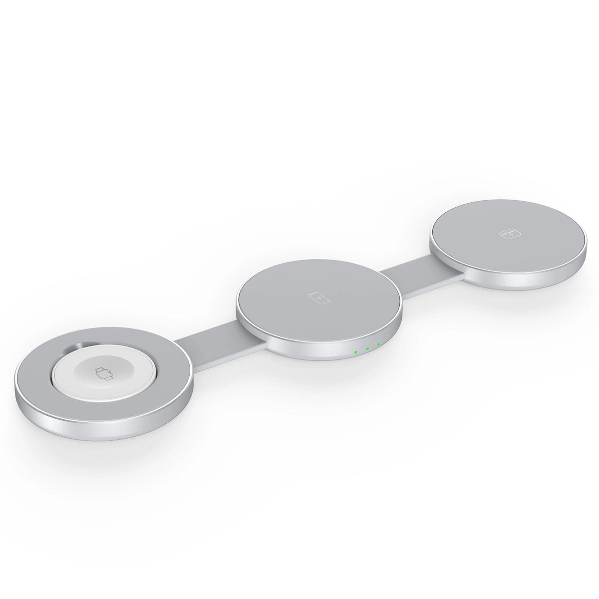 3 in 1 Foldable Wireless Charger 15W Fast Charging Station Magnetic Charging Dock