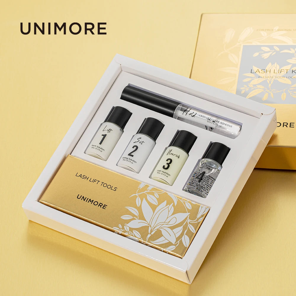 Unimore Korean Most Popular Lash Lifting Lash Lift and Tint for Eyelashes Curler