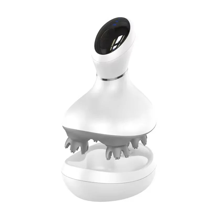BL Claw Hand Held Silicone Octopus Automatic Spider Heating Vibrating Scalp Electric Head