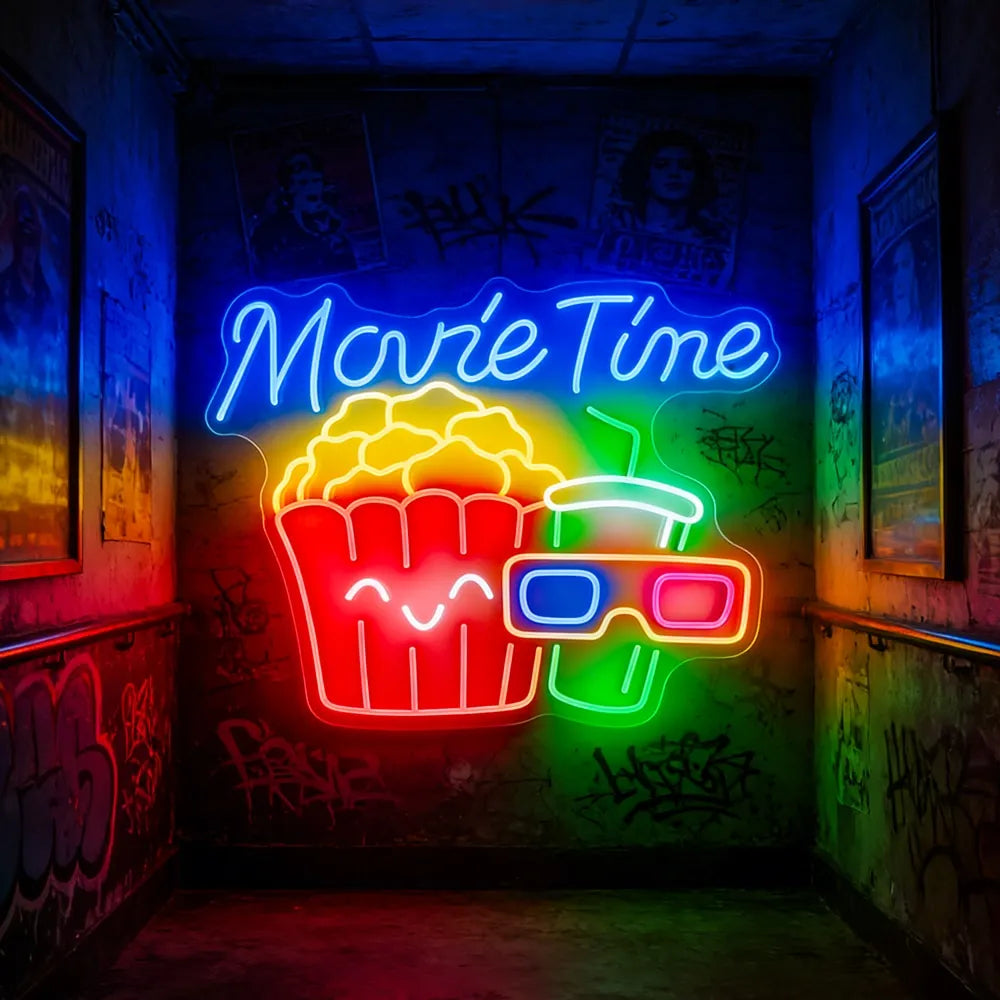 Custom LED Neon Sign for Business Flexible Silicone Neon Light Waterproof Outdoor
