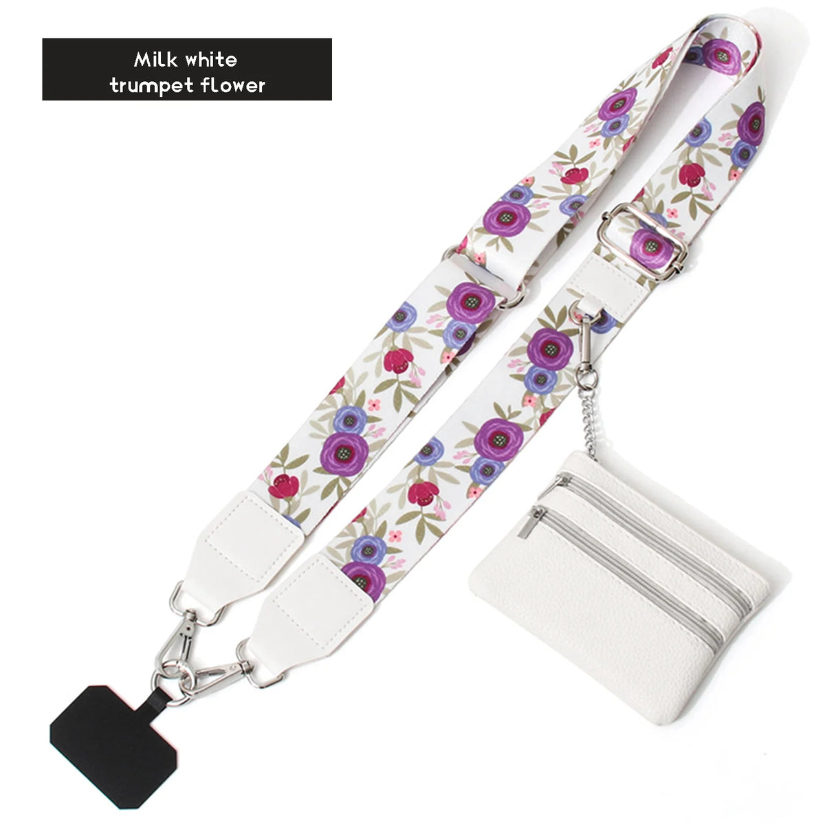 Custom Bowknot Phone Strap Crossbody Lanyard Detachable Woven Shoulder Replacement Belt