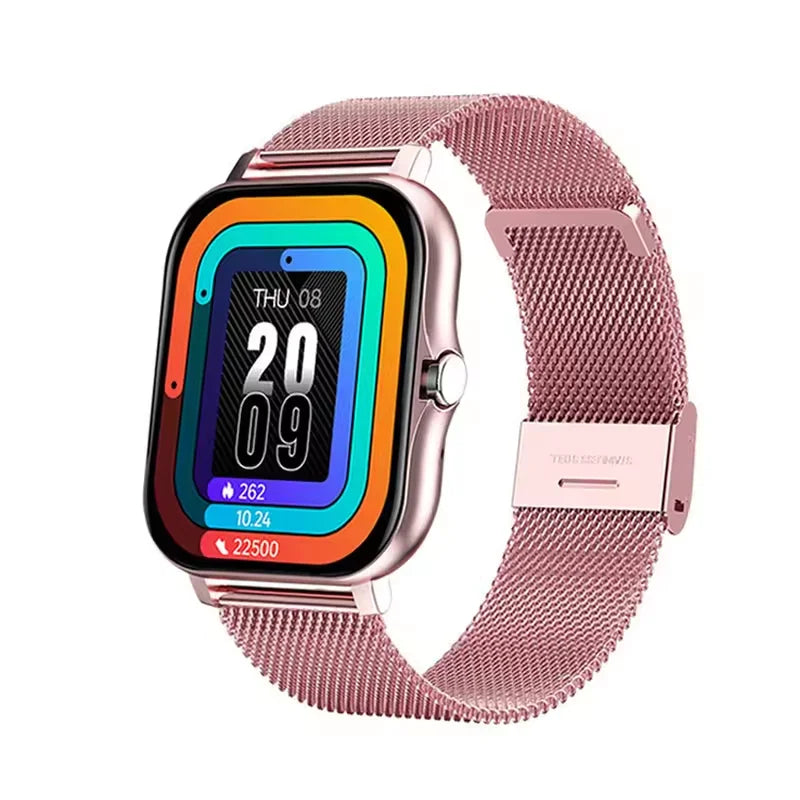 Smart Watch with Bluetooth Calling and Heart Rate Tracking for Men and Women