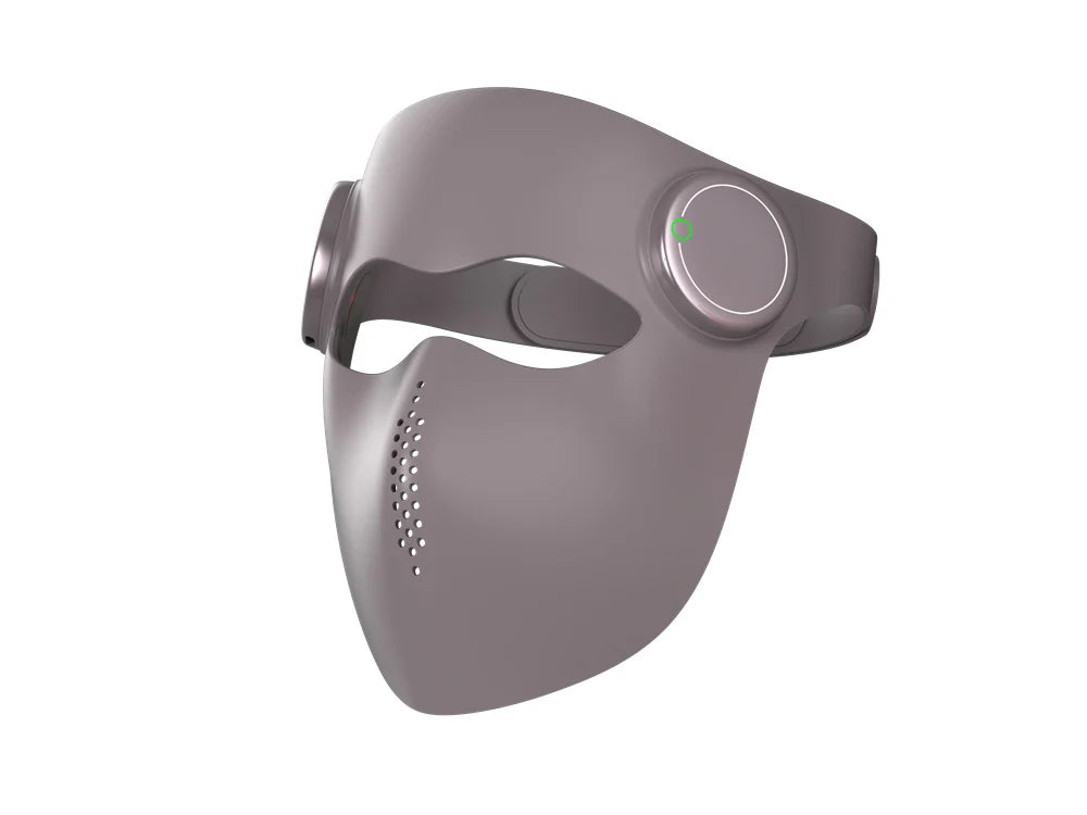 Wireless LED Face Mask with Red and Infrared Light Modes, 9 Colors
