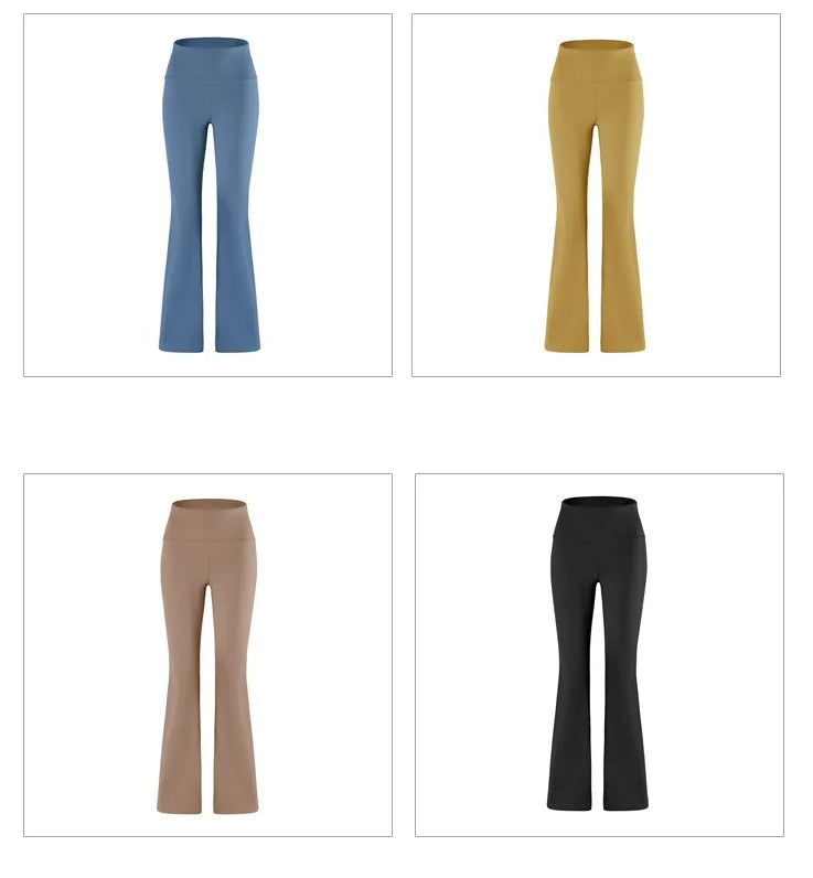 LF Women Winter Warm Custom Buttery Soft Flare Wide Leg Fleeced Lined Thermo Thermal