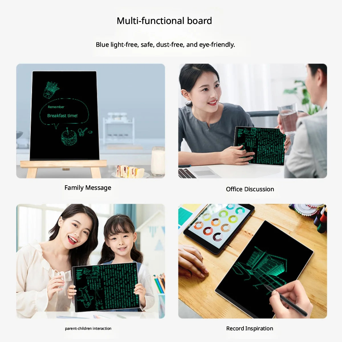 6.5 Inch LCD Writing Tablet with Eye Protection Digital Drawing Board Reusable Electronic