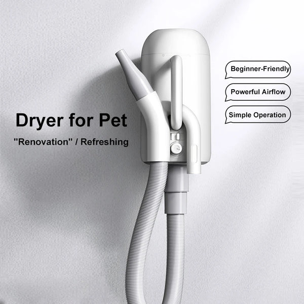 Electrique Professional Dog Hair Remover Cleaner Pet Grooming Vaccum Kit With Vacuum