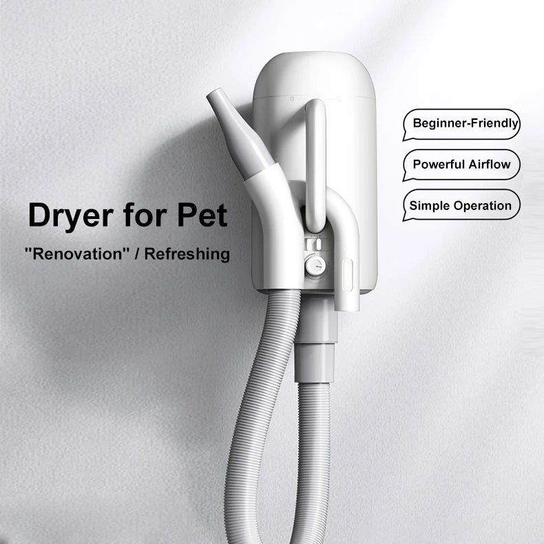 Electrique Professional Dog Hair Remover Cleaner Pet Grooming Vaccum Kit With Vacuum
