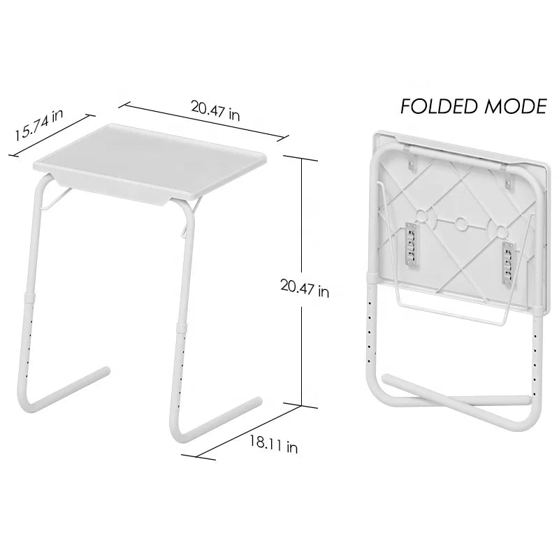 Benjia Portable Adjustable Foldable Laptop Desk Stand Desktop Computer Lap Folding Des