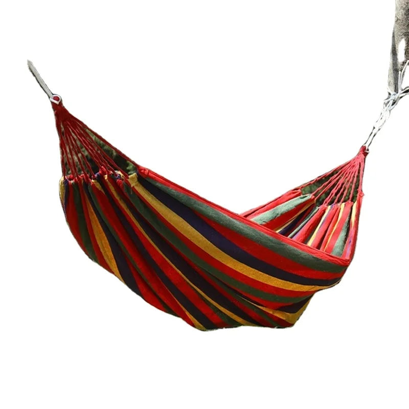 Canvas Hammock Foldable Hanging Swing Portable Outdoor Camping Hammock