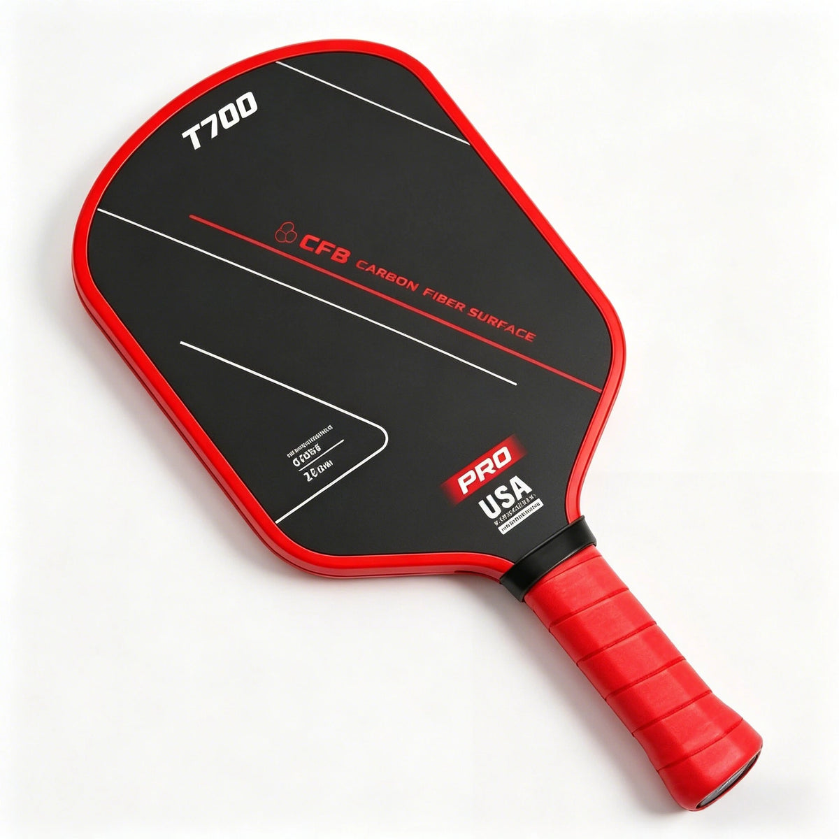 Ex161 T700 Carbon Fiber Pickleball Paddle USAPA Approved Pro Industrial Aesthetic