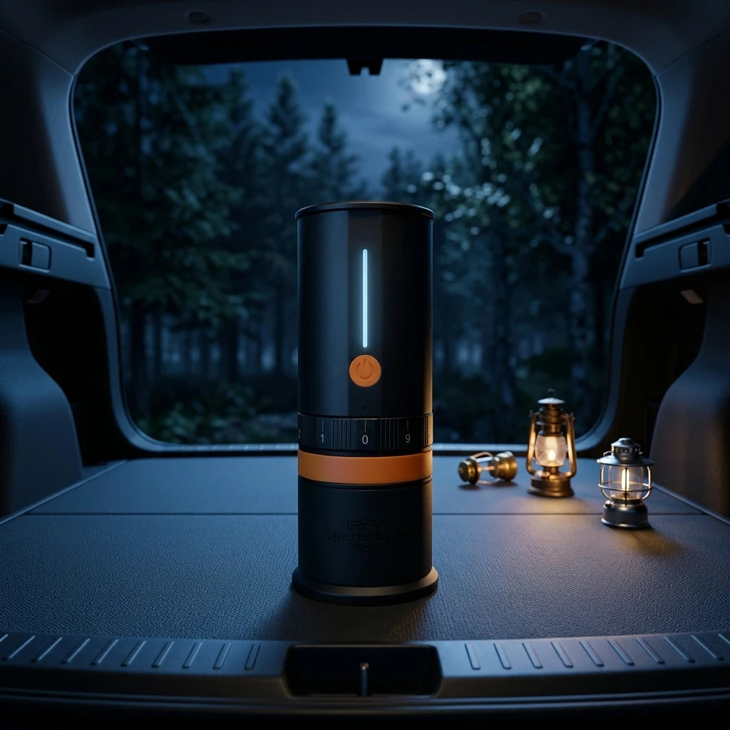 High-End All-Metal Material 6000mAh Electric Portable Coffee Grinder USB Rechargeable
