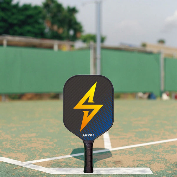 16mm Honeycomb Core Pickleball Paddle Ball Set Lightweight Racket Outdoor Court Training