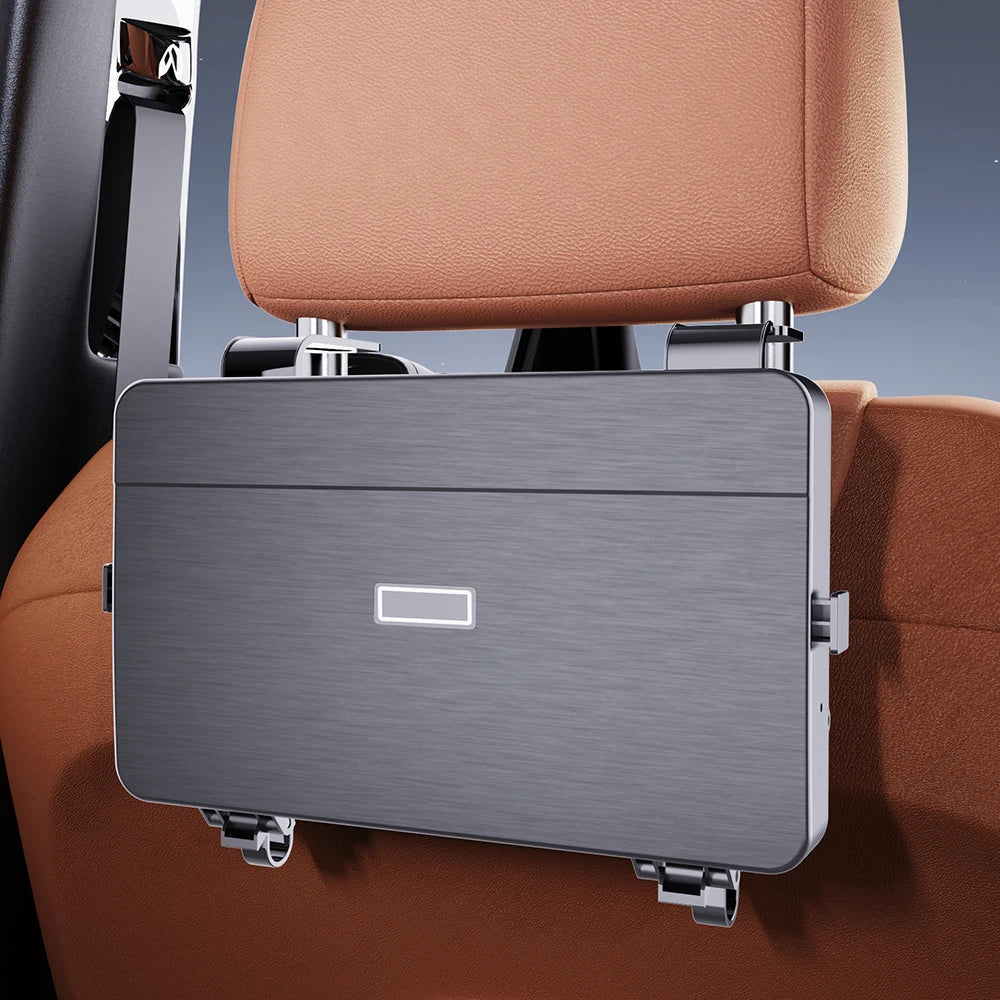 Car Food Travel Tray Multi- Functional Eating Drinking Car Backseat Tray Organizer
