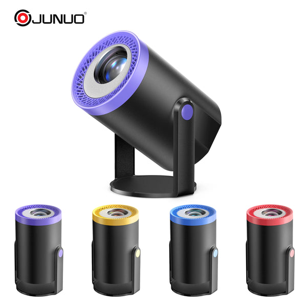 LED Mini Projector with 2.0 Inch Screen and Up to 235 Inch Image, White