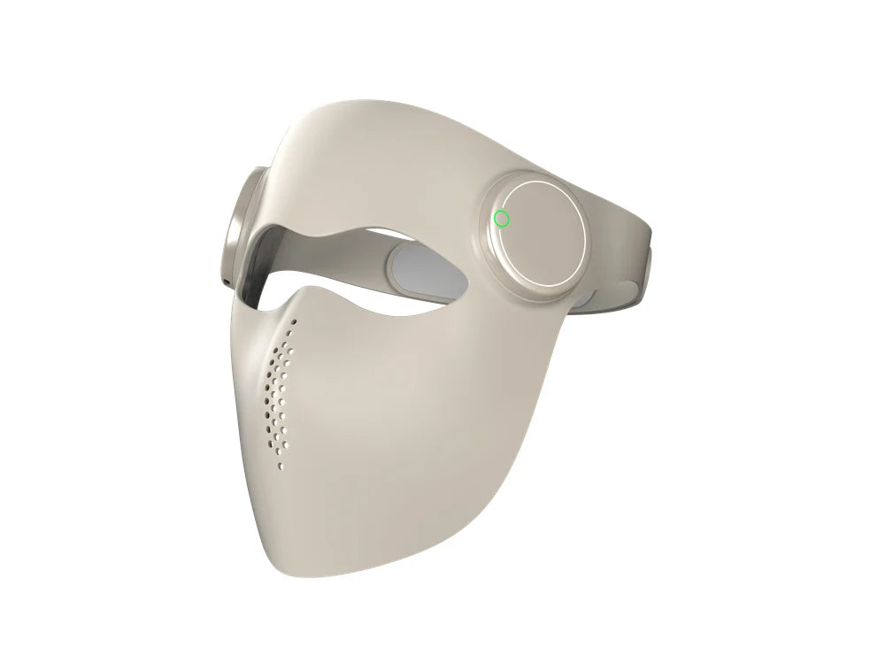 Wireless LED Face Mask with Red and Infrared Light Modes, 9 Colors