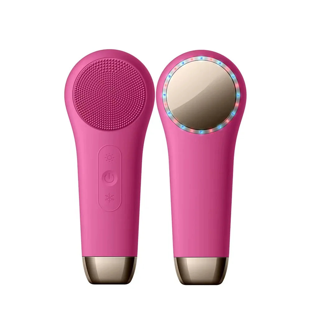 Waterproof Rechargeable Ultrasonic New Electric Vibrating Sonic Silicone Facial Cleansing