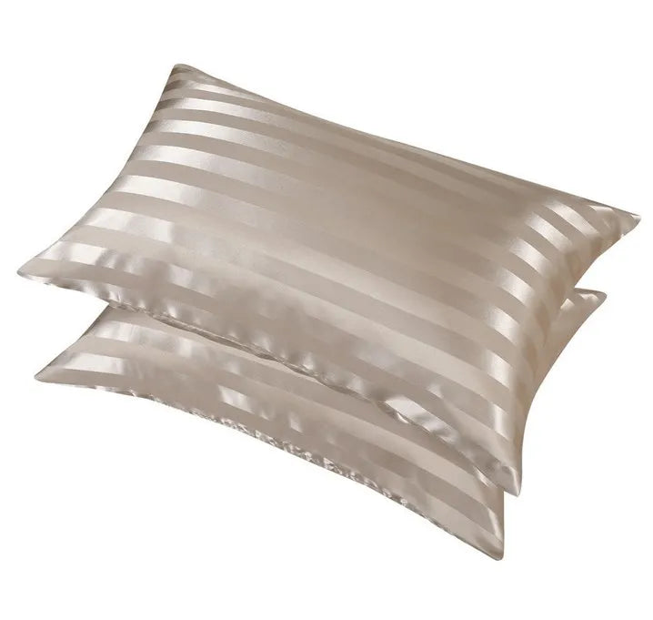 Custom Personality Solid Color Pillowcases Silk Bonnets Pillowcase Satin Silk Pillowcase