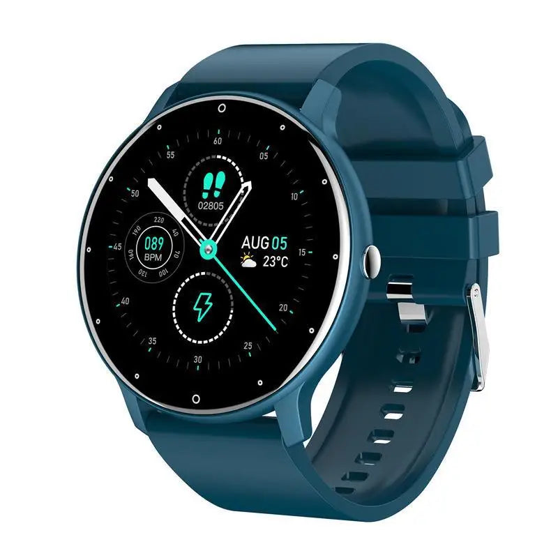 Waterproof Smart Watch with Heart Rate Tracking, Mesh, Steel or Silicone Band