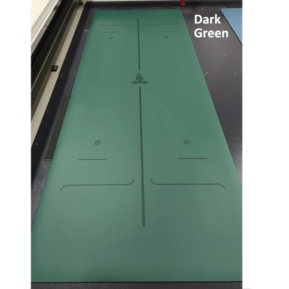 PU Natural Rubber Yoga Mat Personalized Thick Eco Friendly Yoga Mat