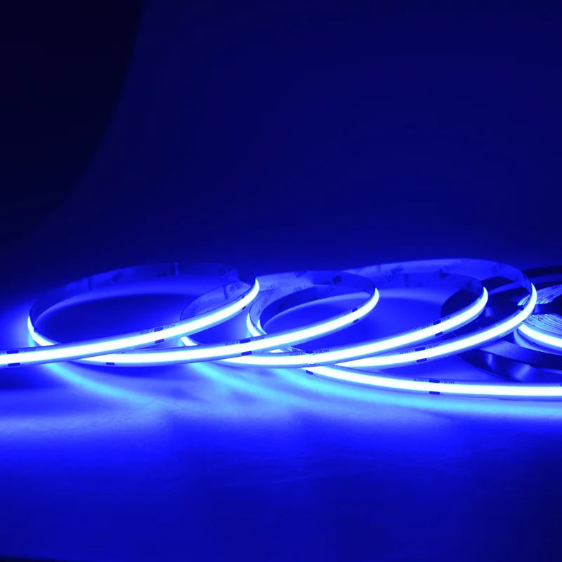 Waterproof Flexible RGBW 24V 3mm Copper LED COB Strip Light with Remote Control and Wi-Fi