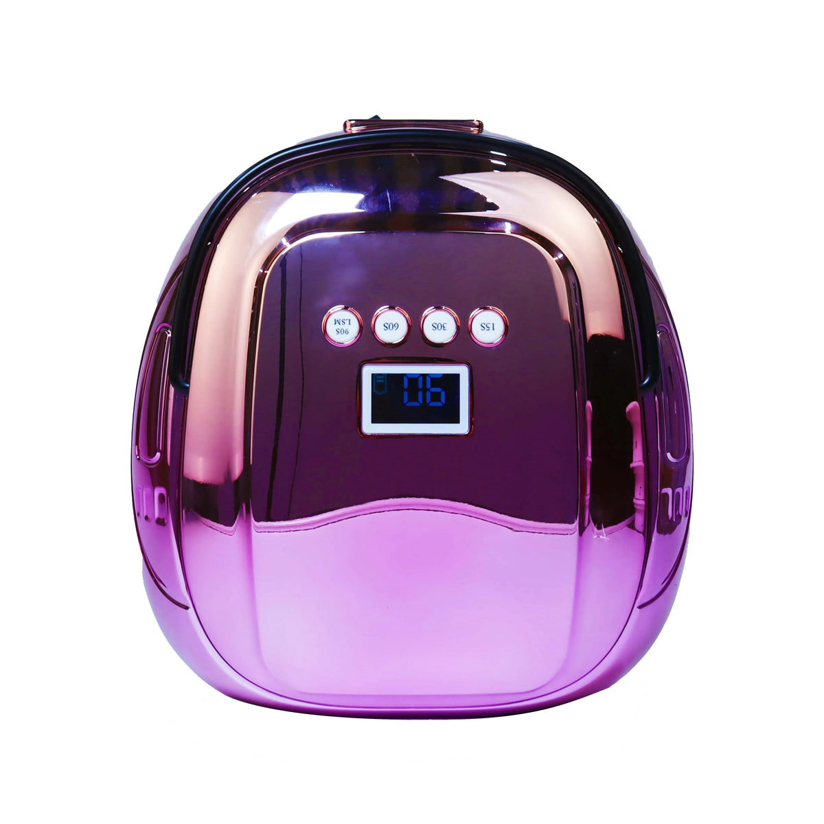 Custom Upgrade 126W High Power UV LED Nail Lamp Large LCD Touch Screen Fast Drying